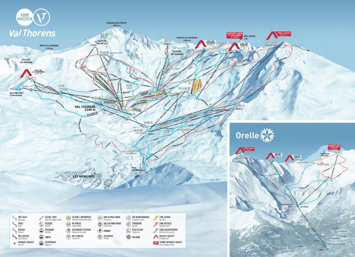 Appartement Orelle Val-Thorens Avec Spa Dış mekan fotoğraf